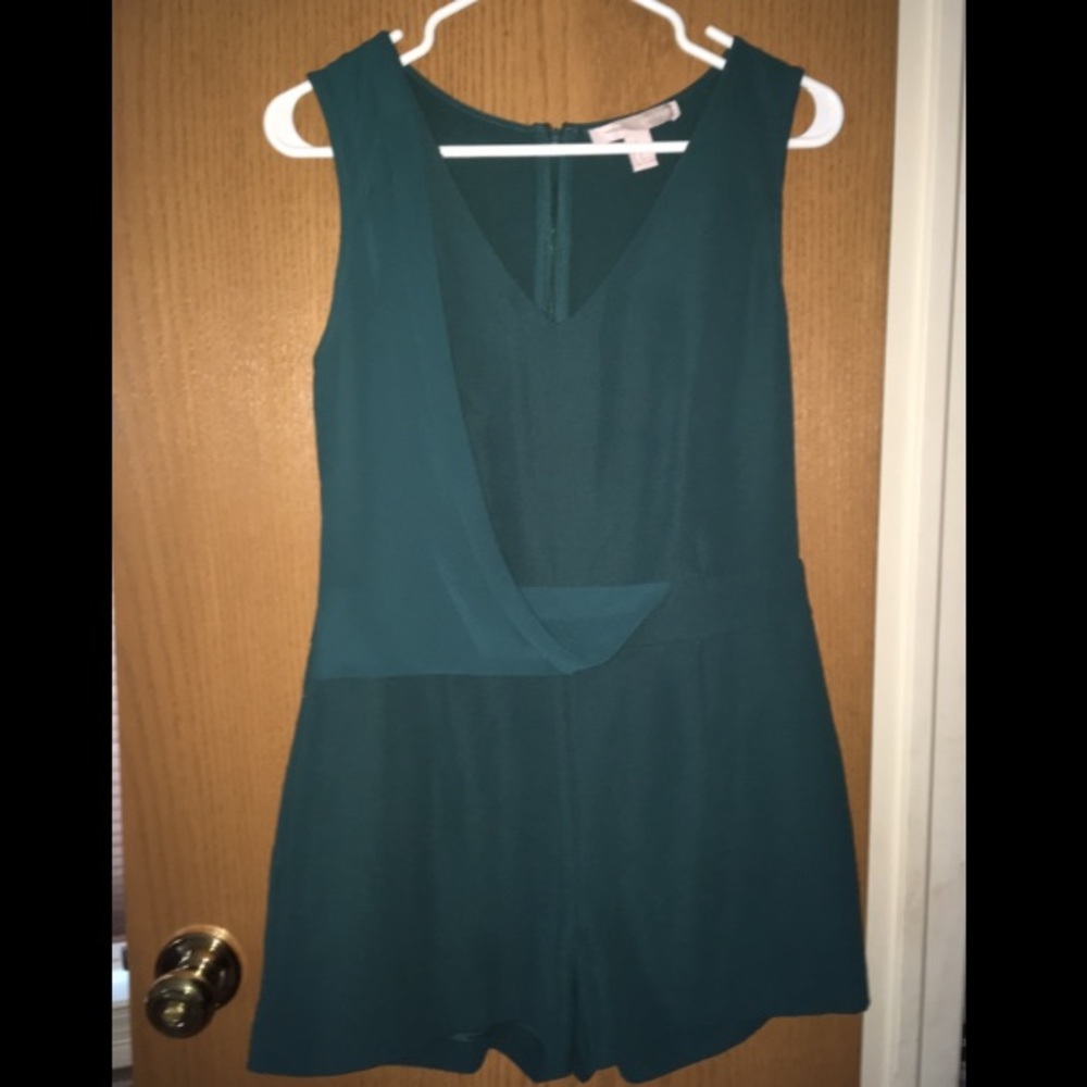 Emerald Green Romper